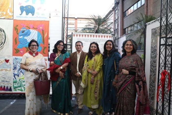 On the Occasion of Women’s Day, Delhi Welcomes Hamari Virasat: A Travelling Textile Exhibit Spotlighting Women Artisans of India On the Occasion of Women’s Day, Delhi Welcomes Hamari Virasat: A Travelling Textile Exhibit Spotlighting Women Artisans of India