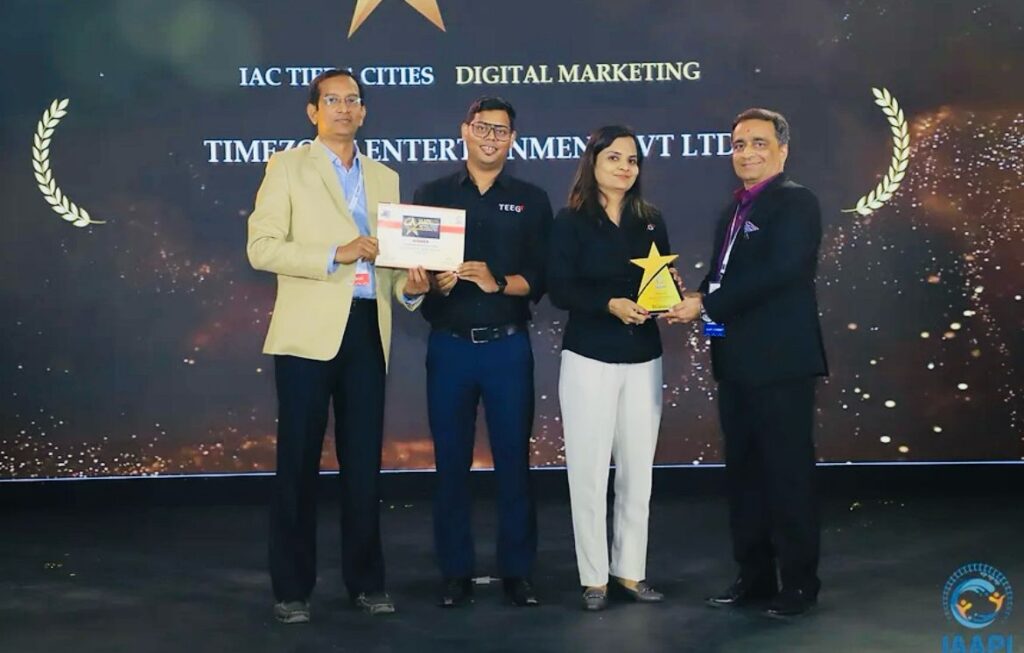 Timezone India Shines Bright with Dual Excellence Awards at IAAPI Awards 2024 Timezone India Shines Bright with Dual Excellence Awards at IAAPI Awards 2024