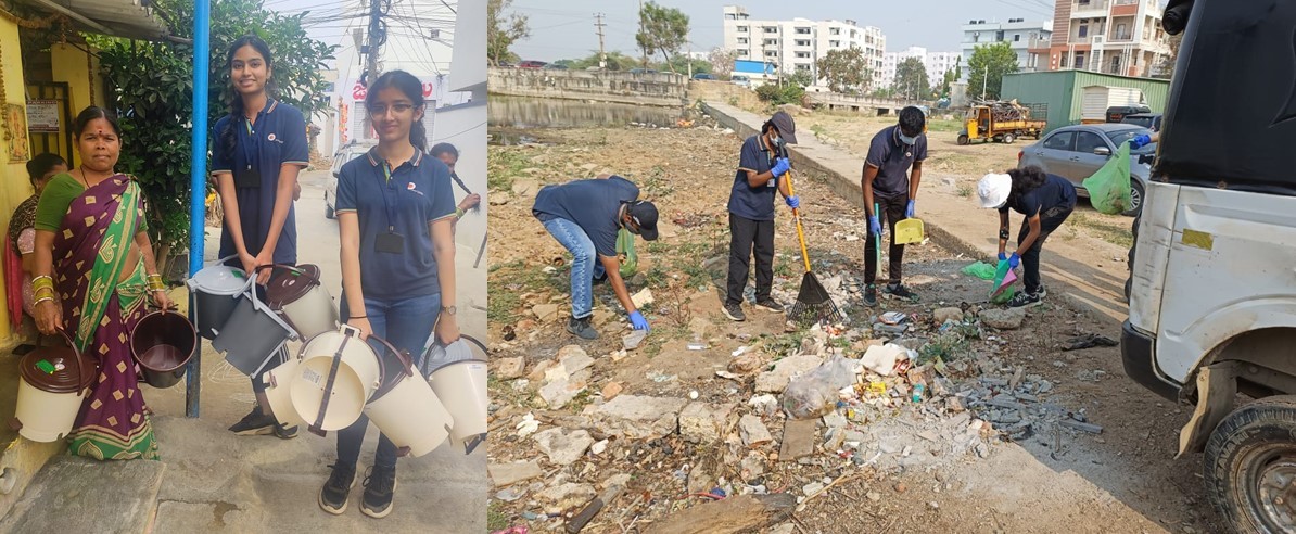 Manthan School Students are Making a Difference through their Lake Cleaning Initiative Manthan School Students are Making a Difference through their Lake Cleaning Initiative