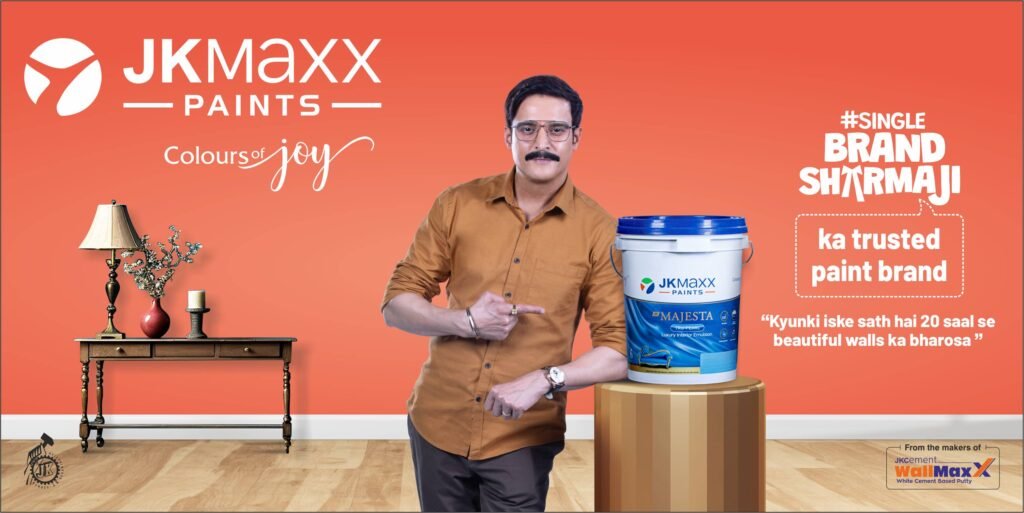 JK Maxx Paints Launches #SingleBrandSharmaJi Campaign Reinforcing Commitment to Home Beautification