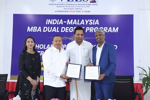 Vels University and INTI International Join Hands for a Transformative Dual Degree MBA Program at Affordable Fees Vels University and INTI International Join Hands for a Transformative Dual Degree MBA Program at Affordable Fees