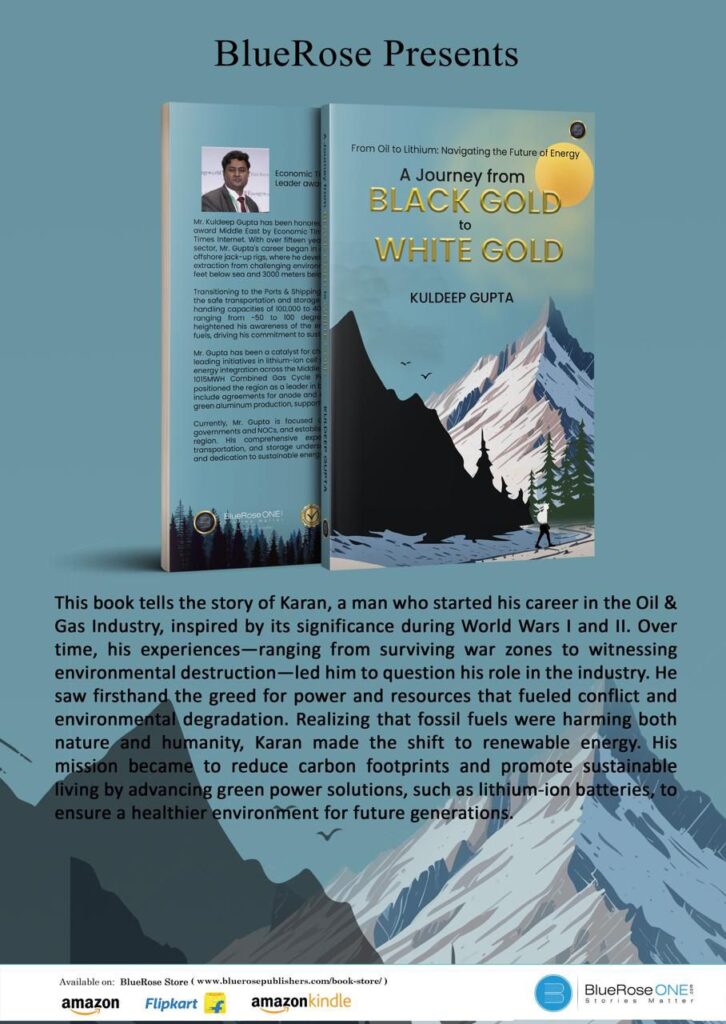 Discover a New Era in Energy: Book Launch “A Journey from Black Gold to White Gold” Discover a New Era in Energy: Book Launch “A Journey from Black Gold to White Gold”