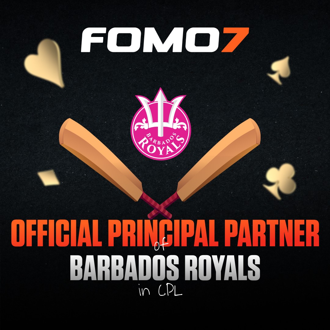 FOMO7 becomes Principal Partner of Barbados Royals in CPL FOMO7 becomes Principal Partner of Barbados Royals in CPL