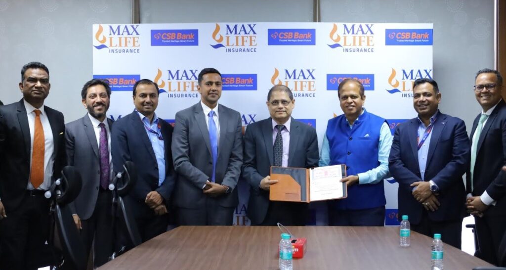 Max Life Partners with CSB Bank to Offer a Comprehensive Range of Life Insurance Solutions Max Life Partners with CSB Bank to Offer a Comprehensive Range of Life Insurance Solutions