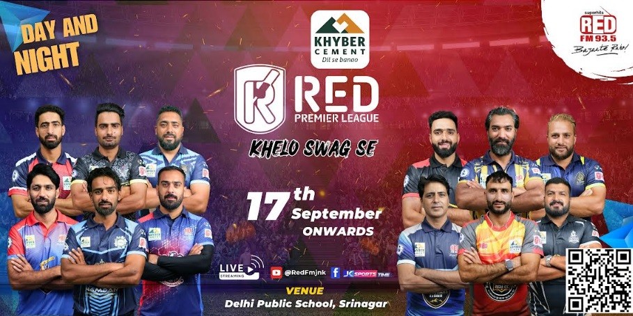 Red FM Ventures in Sports With Red Premier League in Kashmir Red FM Ventures in Sports With Red Premier League in Kashmir