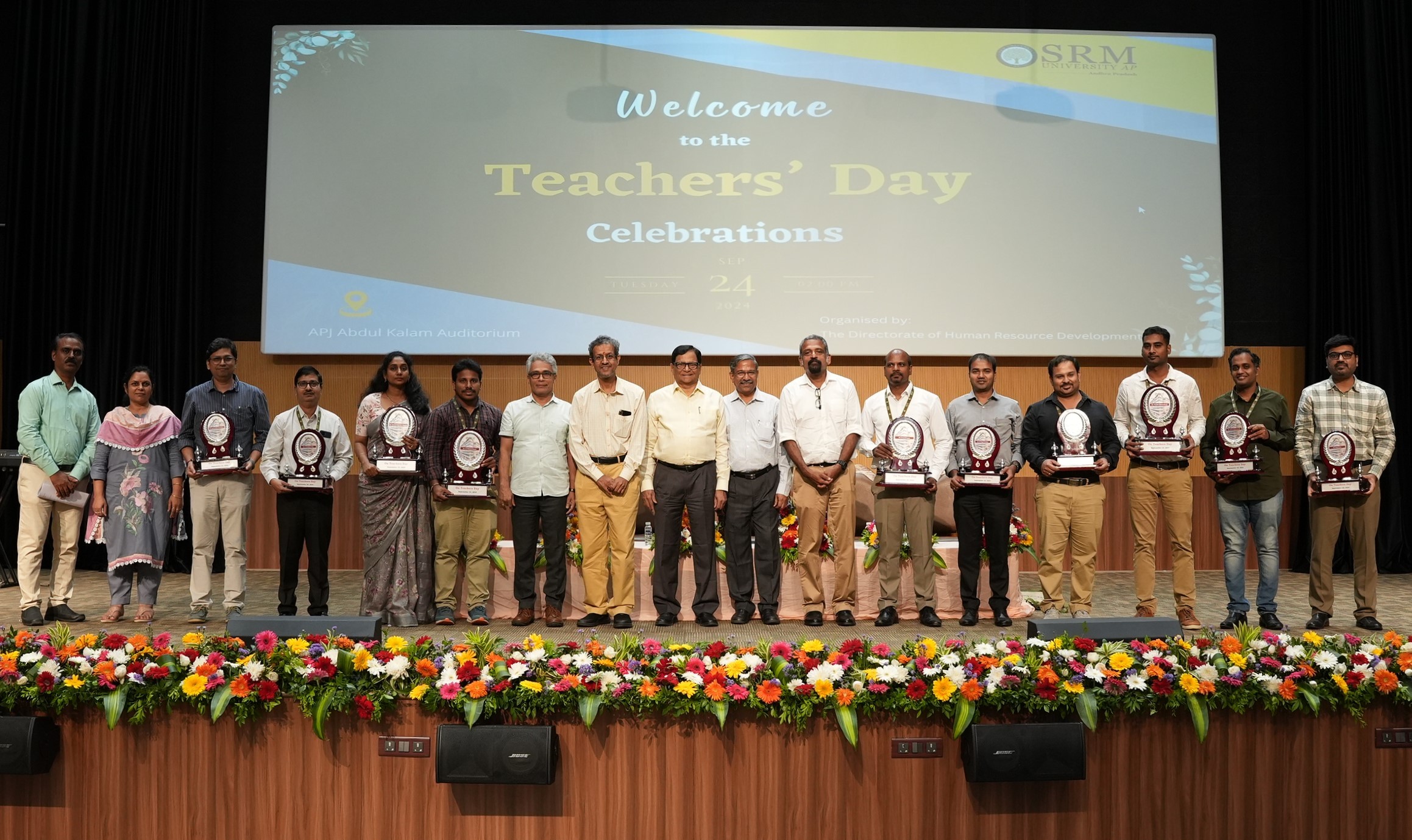 SRM University-AP Honoured Faculty Members for their Exemplary Excellence in the Field of Education SRM University-AP Honoured Faculty Members for their Exemplary Excellence in the Field of Education