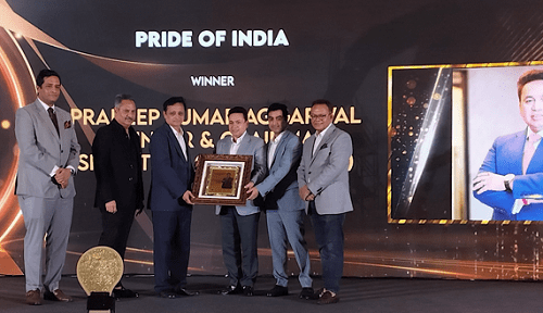 Pradeep Aggarwal Honoured with the Prestigious “Pride of India” Title Pradeep Aggarwal Honoured with the Prestigious “Pride of India” Title