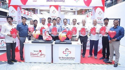 Coimbatore’s Sri Ramakrishna Hospital Raises Awareness on “World Heart Day” by Emphasizing The Importance of Optimal Heart Health and The Treatments Available Coimbatore’s Sri Ramakrishna Hospital Raises Awareness on “World Heart Day” by Emphasizing The Importance of Optimal Heart Health and The Treatments Available