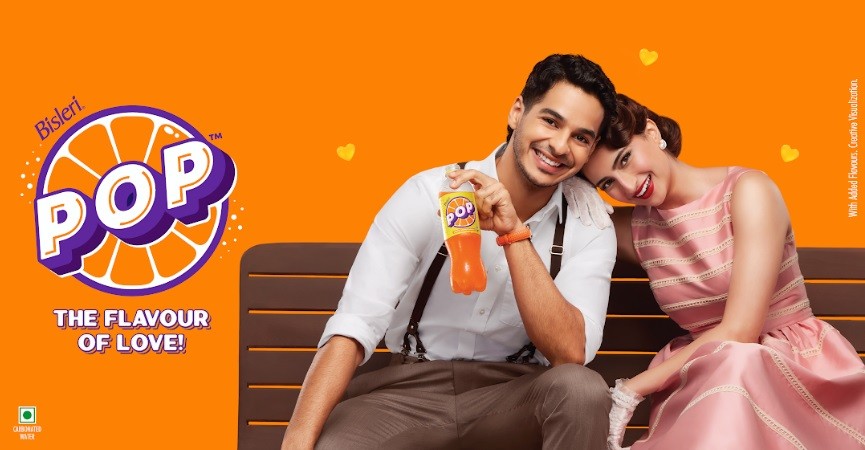 Bisleri POP Unveils #FlavourOfLove Campaign with Ishaan Khatter & Palak Tiwari Bisleri POP Unveils #FlavourOfLove Campaign with Ishaan Khatter & Palak Tiwari