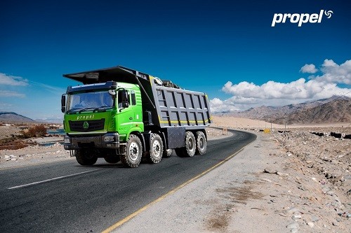 Propel Industries’ 470 HEV- Heavy Duty Electric Tipper 8X4 Receives Homologation Certification Propel Industries’ 470 HEV- Heavy Duty Electric Tipper 8X4 Receives Homologation Certification