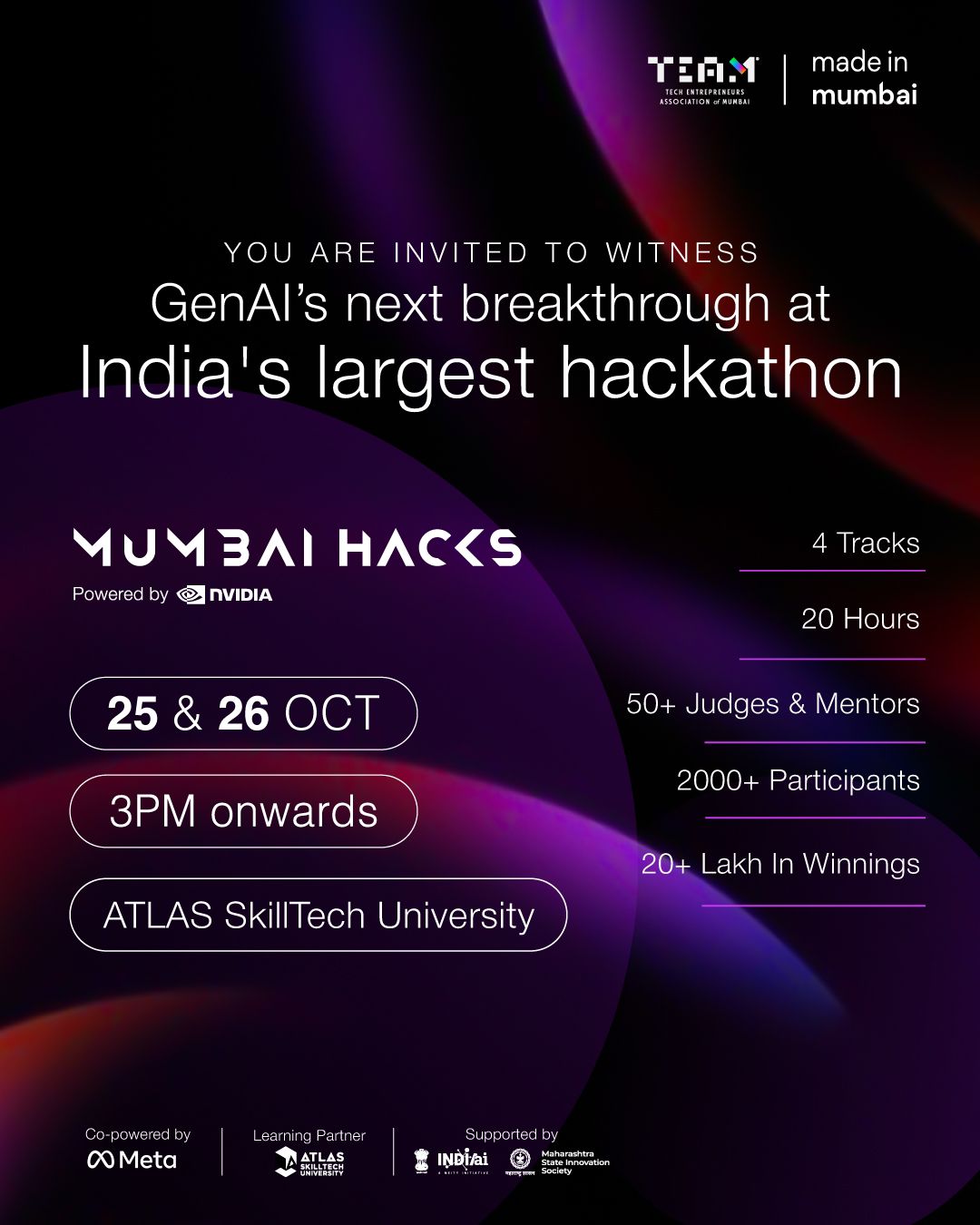 Mumbai to Set a New World Record for the World’s Largest Gen AI Hackathon Mumbai to Set a New World Record for the World’s Largest Gen AI Hackathon