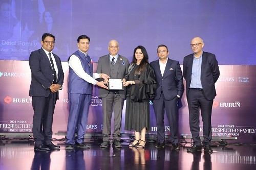 Wagh Bakri Tea Group Honoured with “Generational Legacy Award” by Hurun, India Wagh Bakri Tea Group Honoured with “Generational Legacy Award” by Hurun, India