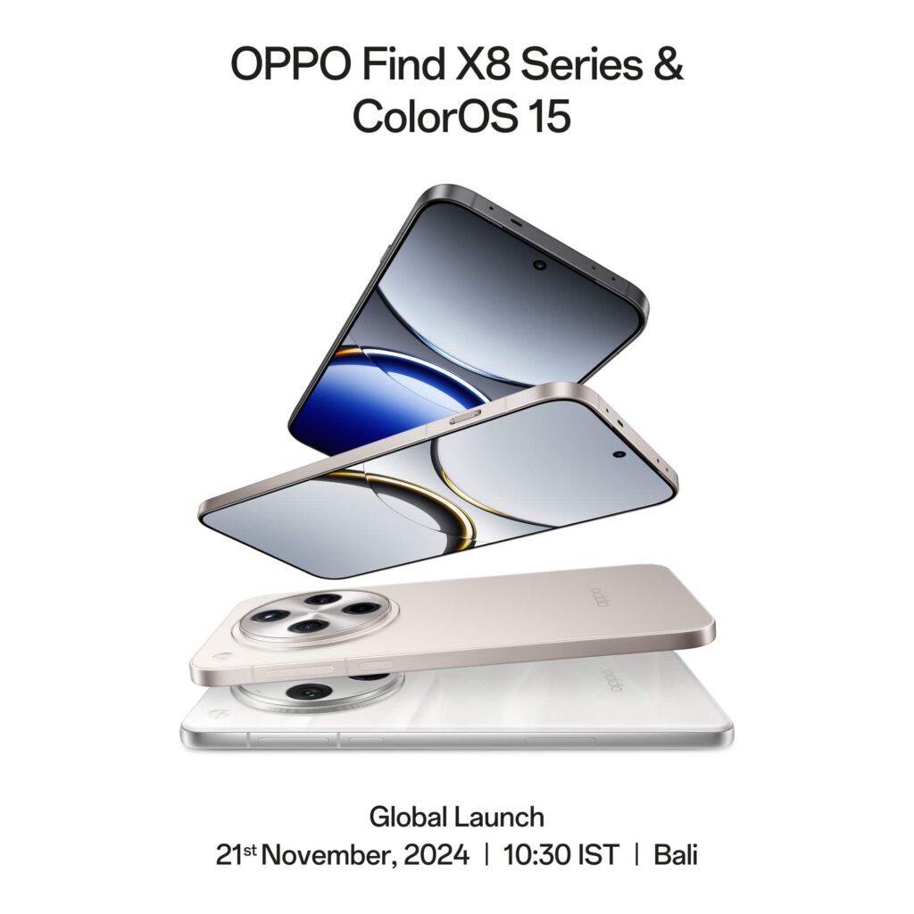 OPPO Find X8 Series with ColorOS 15 to Launch Globally, Setting a New Standard for Flagship Smartphones OPPO Find X8 Series with ColorOS 15 to Launch Globally, Setting a New Standard for Flagship Smartphones