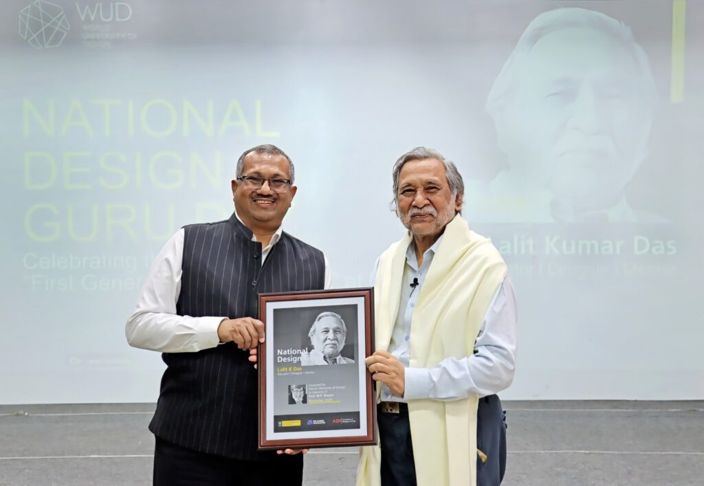 World University of Design Honors Prof. Lalit Kumar Das with the 2024 “Design Guru” Award World University of Design Honors Prof. Lalit Kumar Das with the 2024 “Design Guru” Award
