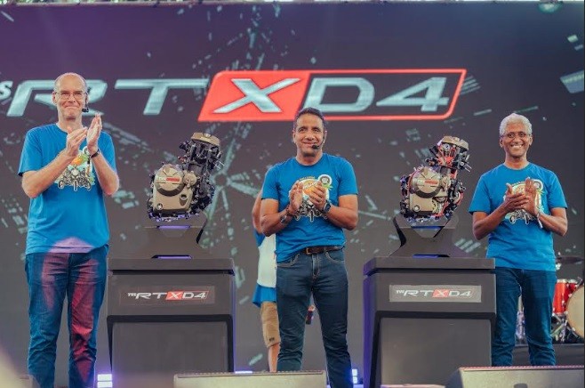 TVS Motor Company Unveils The Next Gen TVS RT-XD4 Engine Platform: Scripts The Future TVS Motor Company Unveils The Next Gen TVS RT-XD4 Engine Platform: Scripts The Future
