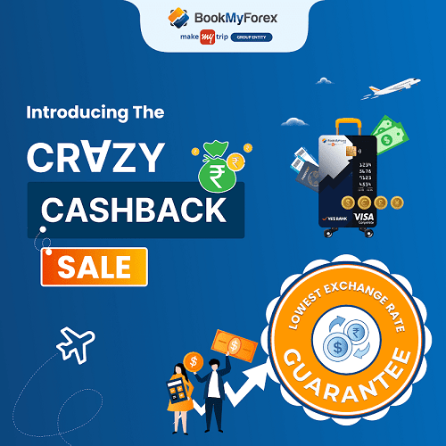 BookMyForex Launches Industry-first Lowest Rate Guarantee with 3.3 Percent Cashback on Currency Exchange BookMyForex Launches Industry-first Lowest Rate Guarantee with 3.3 Percent Cashback on Currency Exchange