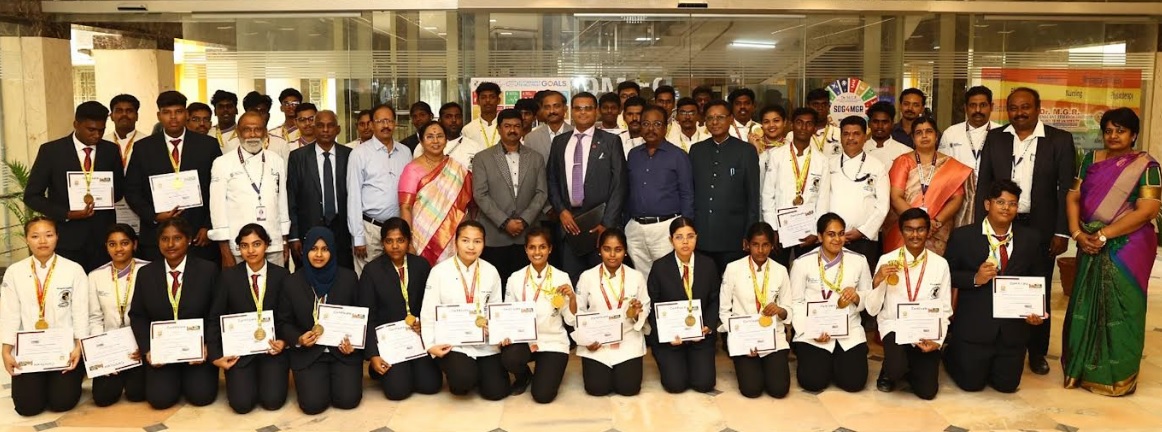 Dr. M.G.R. University Students Clinch 60 Gold Medals at India Bakery Expo 2024 Dr. M.G.R. University Students Clinch 60 Gold Medals at India Bakery Expo 2024