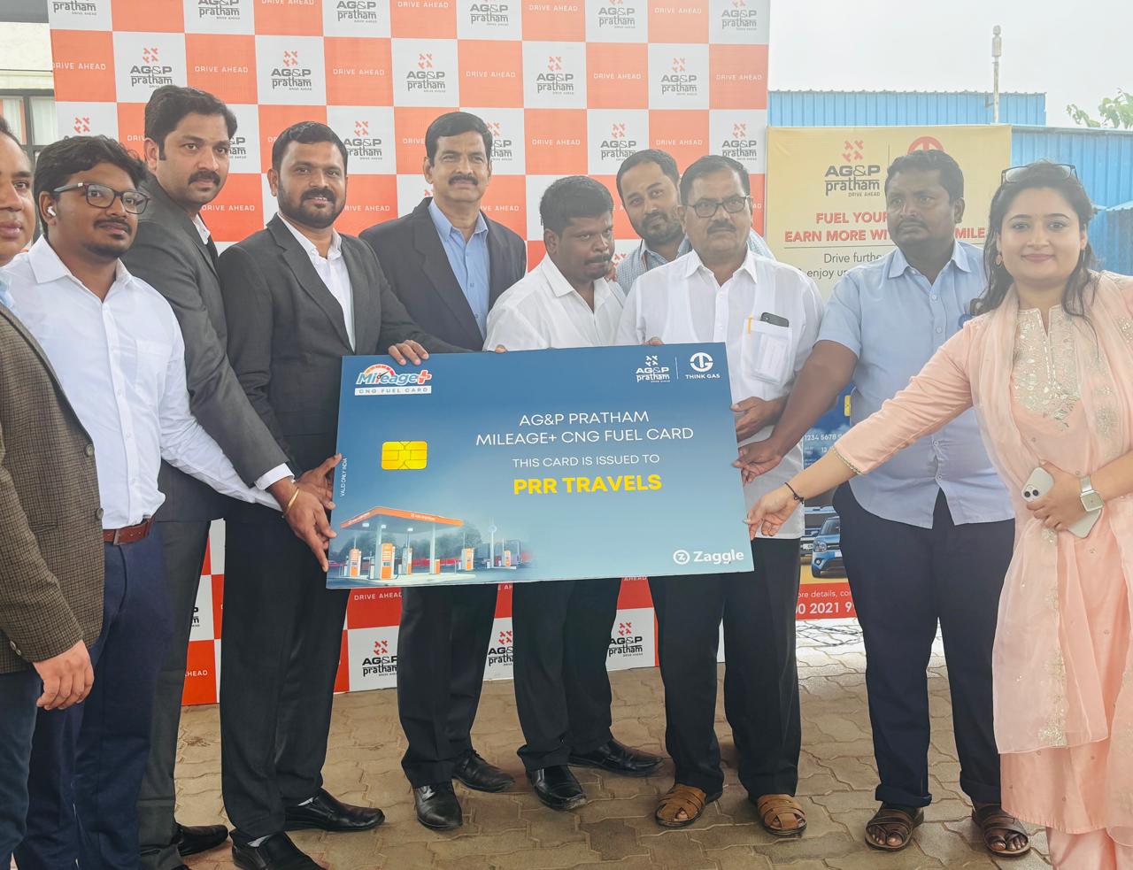 AG&P Pratham-THINK Gas launches its Feature Packed Mileage+ CNG Fuel Card in Partnership with Zaggle AG&P Pratham-THINK Gas launches its Feature Packed Mileage+ CNG Fuel Card in Partnership with Zaggle
