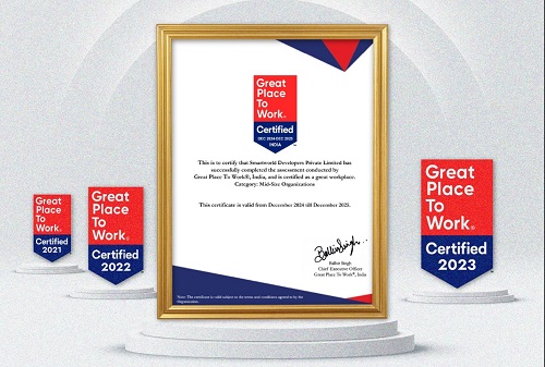 Smartworld Certifies as ‘Great Place to Work’ for Fourth Consecutive Year Smartworld Certifies as ‘Great Place to Work’ for Fourth Consecutive Year