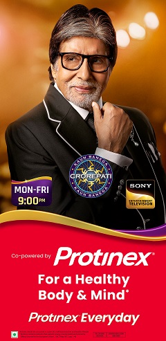 Protinex Partners with Kaun Banega Crorepati 16 to Raise Awareness About Daily Protein Intake for a Healthy Body and Mind Protinex Partners with Kaun Banega Crorepati 16 to Raise Awareness About Daily Protein Intake for a Healthy Body and Mind