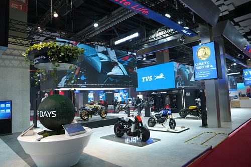 TVS Motor Company Showcases Transformational Concepts in Future Mobility at the Bharat Mobilty Global Expo 2025 TVS Motor Company Showcases Transformational Concepts in Future Mobility at the Bharat Mobilty Global Expo 2025