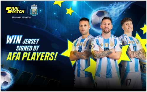 Parimatch Offers Fans a Chance to Win Jerseys Signed by Legendary Players of Argentina National Team Parimatch Offers Fans a Chance to Win Jerseys Signed by Legendary Players of Argentina National Team
