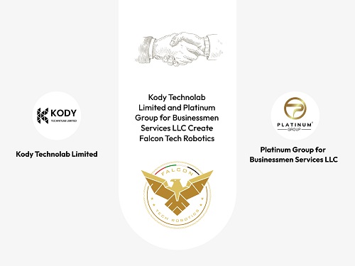 Kody Technolab Limited Forms a Joint Venture in Abu Dhabi with Platinum Group to Manufacture Robotic Solutions Kody Technolab Limited Forms a Joint Venture in Abu Dhabi with Platinum Group to Manufacture Robotic Solutions