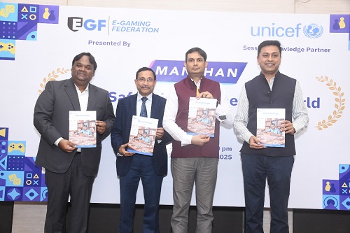 E-Gaming Federation Hosts Second Episode of Manthan Series in Partnership with UNICEF India as Session Knowledge Partner E-Gaming Federation Hosts Second Episode of Manthan Series in Partnership with UNICEF India as Session Knowledge Partner