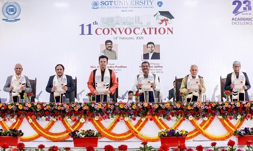 “India Will Be Restored As A Global Power”, Says Dharmendra Pradhan, Education Minister at SGT University’s 11th Convocation Ceremony “India Will Be Restored As A Global Power”, Says Dharmendra Pradhan, Education Minister at SGT University’s 11th Convocation Ceremony