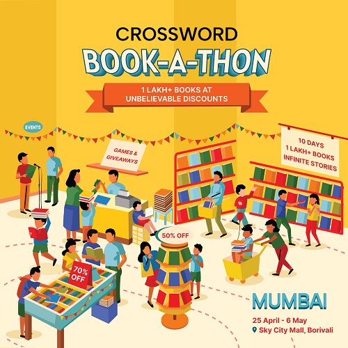Crossword Book-A-Thon: India’s Grandest Summer Book Fair Debuts in Mumbai Crossword Book-A-Thon: India’s Grandest Summer Book Fair Debuts in Mumbai