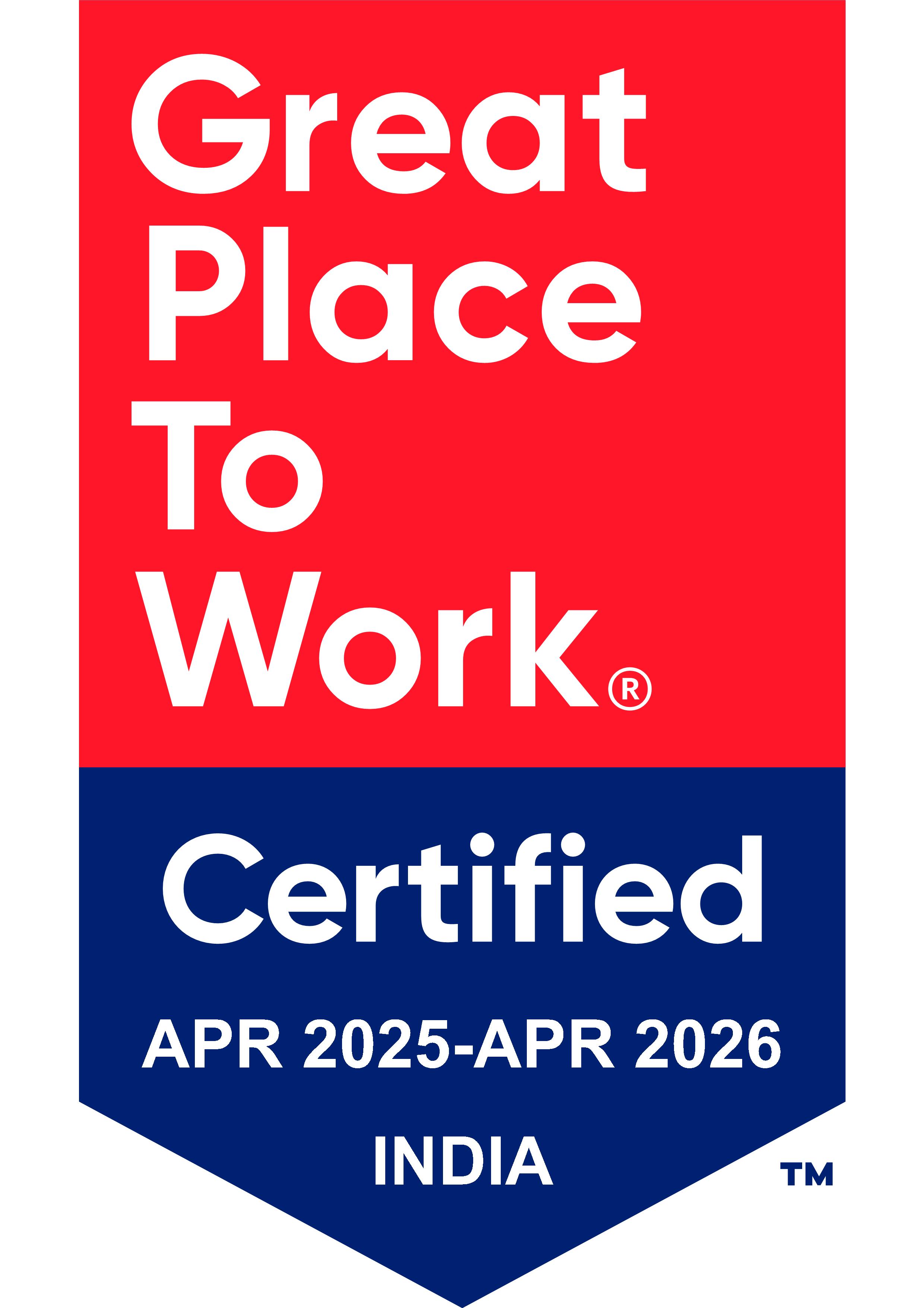 Table Space has been Certified as a ‘Great Place To Work’, Reinforcing its Dedication to People and Excellence Table Space has been Certified as a ‘Great Place To Work’, Reinforcing its Dedication to People and Excellence