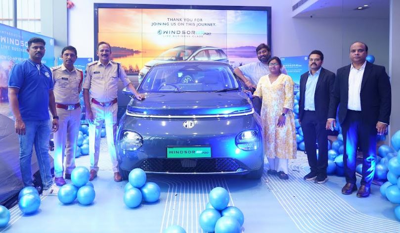 PPS Motors Launches MG Windsor PRO in Hyderabad PPS Motors Launches MG Windsor PRO in Hyderabad