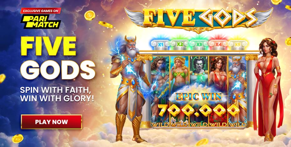 Introducing Five Gods on Parimatch: New Slots Game Where Ancient Greece Meets Modern Rewards Introducing Five Gods on Parimatch: New Slots Game Where Ancient Greece Meets Modern Rewards