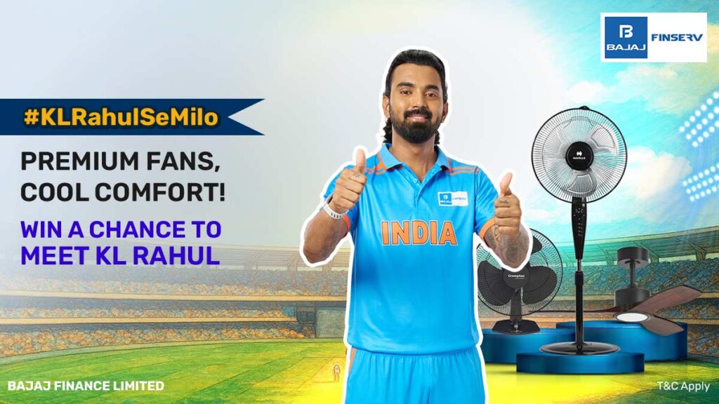 Want to Meet KL Rahul Start by Shopping Atomberg Fans!