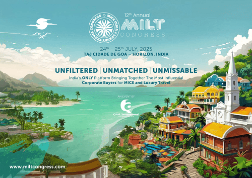 India’s Top Corporate Travel Buyers Unite at MILT India 2025 in Goa to Meet the Global Travel Leaders India’s Top Corporate Travel Buyers Unite at MILT India 2025 in Goa to Meet the Global Travel Leaders