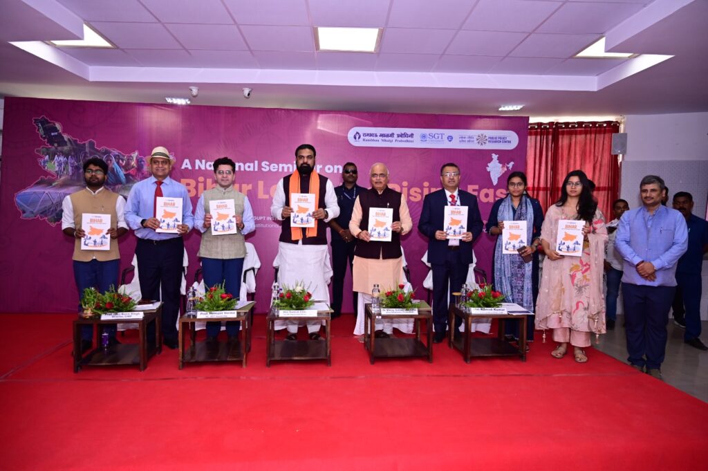 SGT University Co-Hosts National Seminar “Bihar Leads the Rising East” in Patna