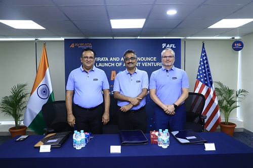 Avirata and AFL Announce a Joint Venture ‘AVIRATA AFL Connectivity Systems Limited’ in India to Transform Data Centre Connectivity Avirata and AFL Announce a Joint Venture ‘AVIRATA AFL Connectivity Systems Limited’ in India to Transform Data Centre Connectivity