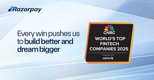 Razorpay Named Among World’s Top Fintech Innovators 2025 by CNBC and Statista Razorpay Named Among World’s Top Fintech Innovators 2025 by CNBC and Statista