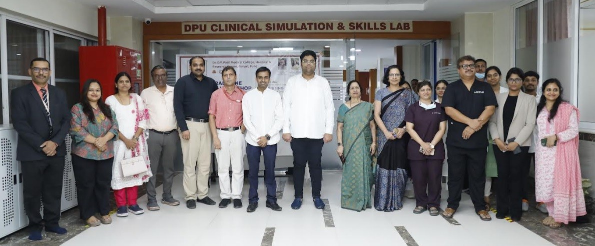 First Hybrid Endoscopic-Microscopic ENT Skill Lab Inaugurated at Dr. D. Y. Patil Medical College, Hospital & Research Centre First Hybrid Endoscopic-Microscopic ENT Skill Lab Inaugurated at Dr. D. Y. Patil Medical College, Hospital & Research Centre