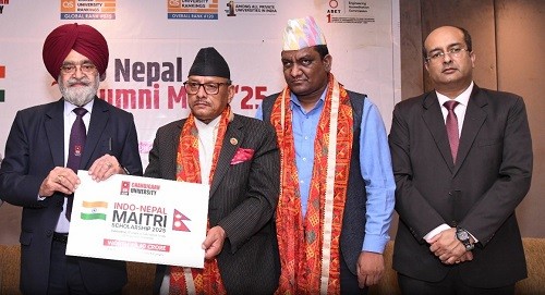 Chandigarh University Commemorates 75 Years of India-Nepal Close Friendship & Shared Cultural Ties with the Launch of Indo-Nepal Maitri Scholarship Chandigarh University Commemorates 75 Years of India-Nepal Close Friendship & Shared Cultural Ties with the Launch of Indo-Nepal Maitri Scholarship