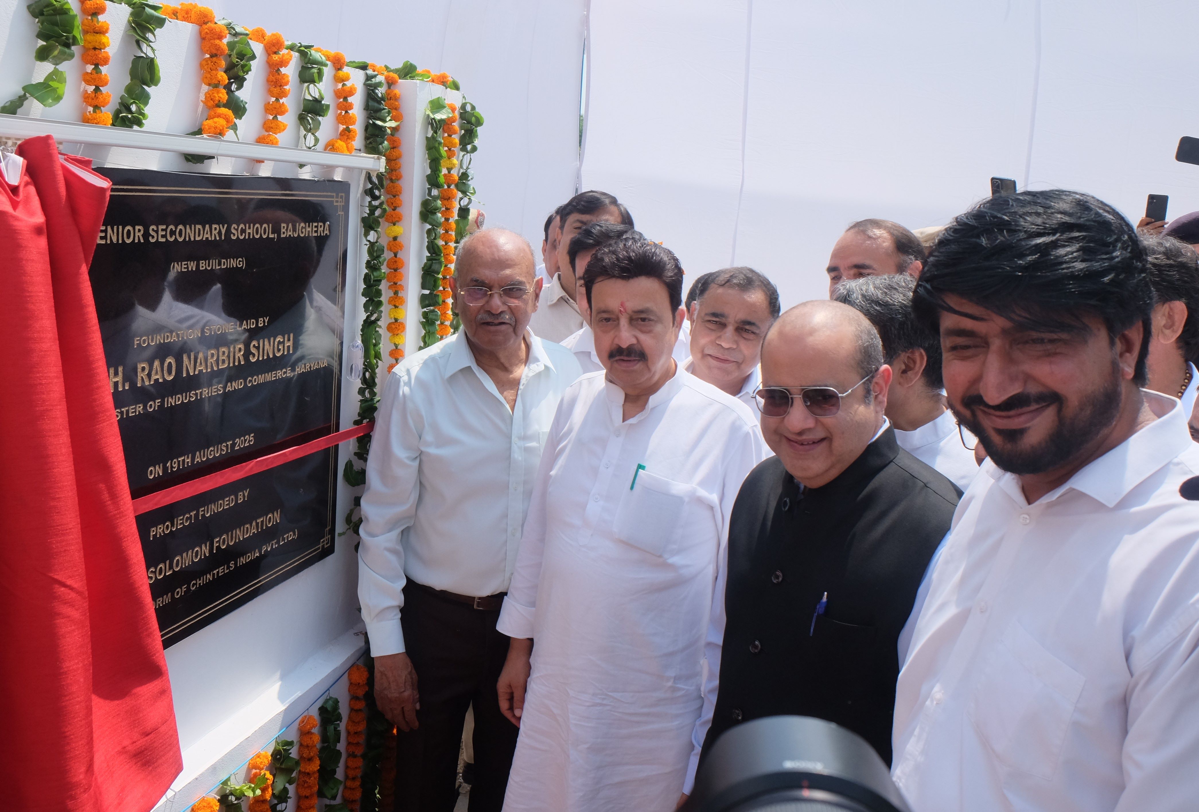 Nora Solomon Foundation and Chintels CSR Empower Bajghera with New School Building for Underprivileged Children Nora Solomon Foundation and Chintels CSR Empower Bajghera with New School Building for Underprivileged Children