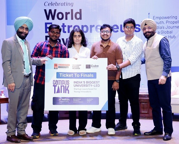400 Young Innovators from 15 States Compete in North India’s Largest University-Led Hackathon at CU
