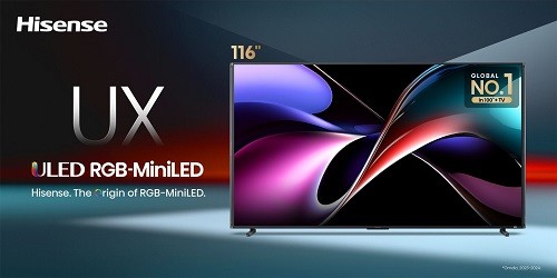 Hisense, the Origin of RGB-MiniLED, Unveils UX ULED Series in India Hisense, the Origin of RGB-MiniLED, Unveils UX ULED Series in India