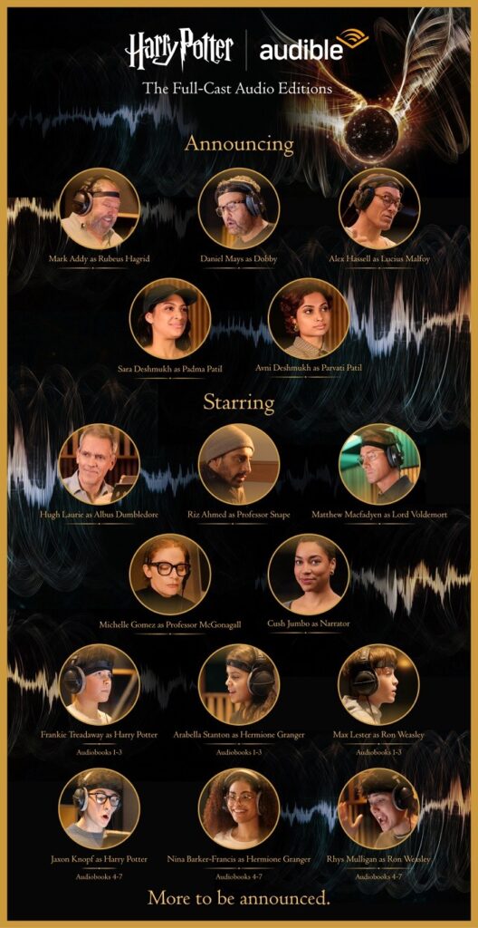 Back to Hogwarts 2025: Pottermore & Audible Announce New Harry Potter Full-Cast Audio Lineup Back to Hogwarts 2025: Pottermore & Audible Announce New Harry Potter Full-Cast Audio Lineup