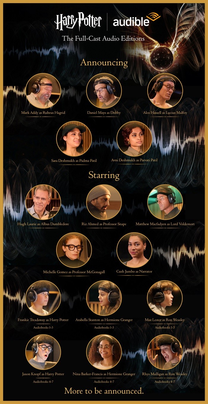 Back to Hogwarts 2025: Pottermore & Audible Announce New Harry Potter Full-Cast Audio Lineup Back to Hogwarts 2025: Pottermore & Audible Announce New Harry Potter Full-Cast Audio Lineup