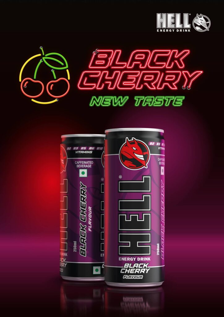 HELL ENERGY DRINK Launches Electrifying New Premium Energy Drink, HELL ENERGY DRINK – BLACK CHERRY HELL ENERGY DRINK Launches Electrifying New Premium Energy Drink, HELL ENERGY DRINK – BLACK CHERRY
