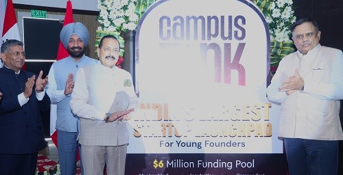 Union Minister Dr Jitendra Singh Launches Chandigarh University’s ‘Campus Tank’, India’s Largest University Startup Launchpad Union Minister Dr Jitendra Singh Launches Chandigarh University’s ‘Campus Tank’, India’s Largest University Startup Launchpad