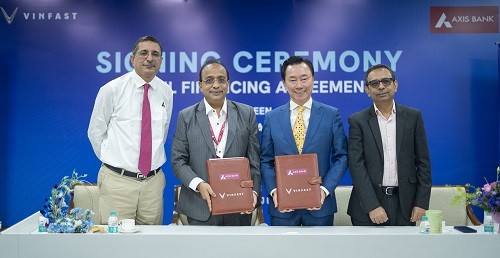 VinFast India Partners with Axis Bank to Deliver Comprehensive Ev Financing Solutions VinFast India Partners with Axis Bank to Deliver Comprehensive Ev Financing Solutions
