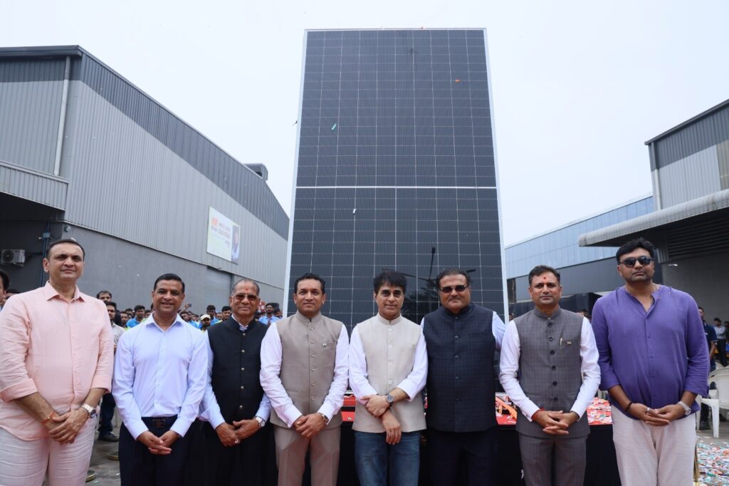 Goldi Solar Creates World’s Largest Solar Module to Honour PM Modi’s 75th Birthday Goldi Solar Creates World’s Largest Solar Module to Honour PM Modi’s 75th Birthday