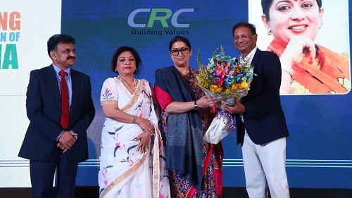 CRC Group Felicitates India’s Medal-Winning Women Boxers; Smriti Irani Graces the Ceremony CRC Group Felicitates India’s Medal-Winning Women Boxers; Smriti Irani Graces the Ceremony